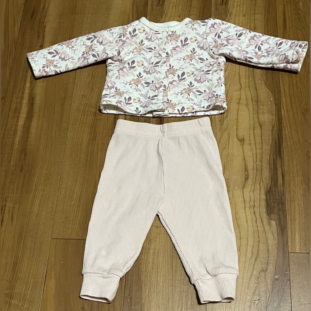 Top Baby Floral 2-Piece Outfit | 0–3M